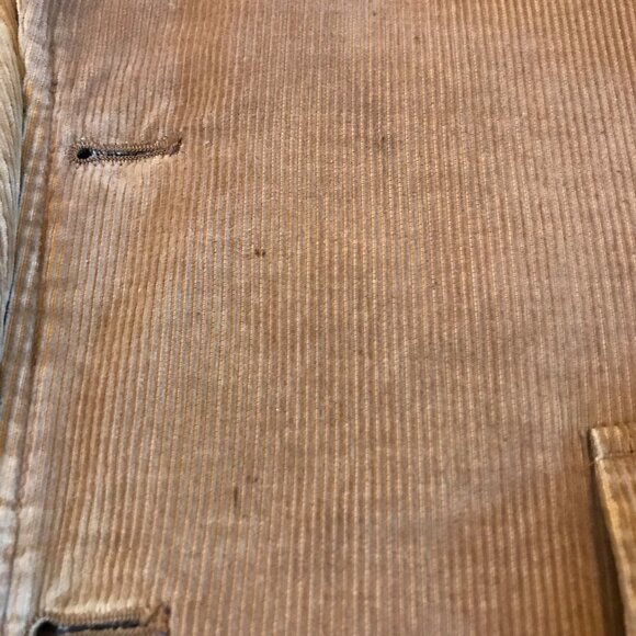 Vintage Montgomery Wards Tan Corduroy 2 Button Blazer Jacket R40 - Picture 10 of 12